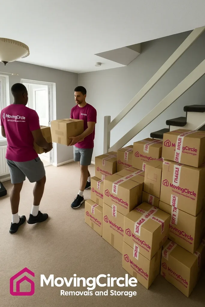 Moving circle removals moving boxes